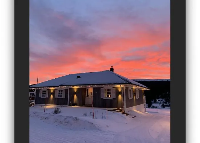 Utsikten i Sälens by